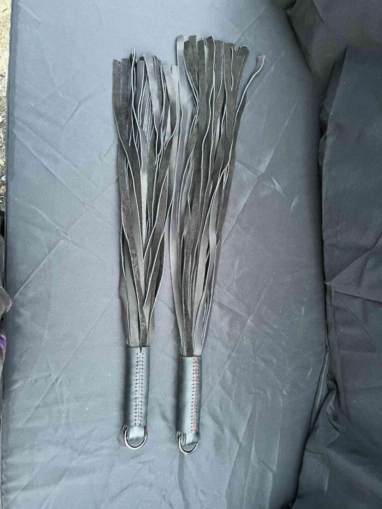 Deer Tanned Finger Flogger