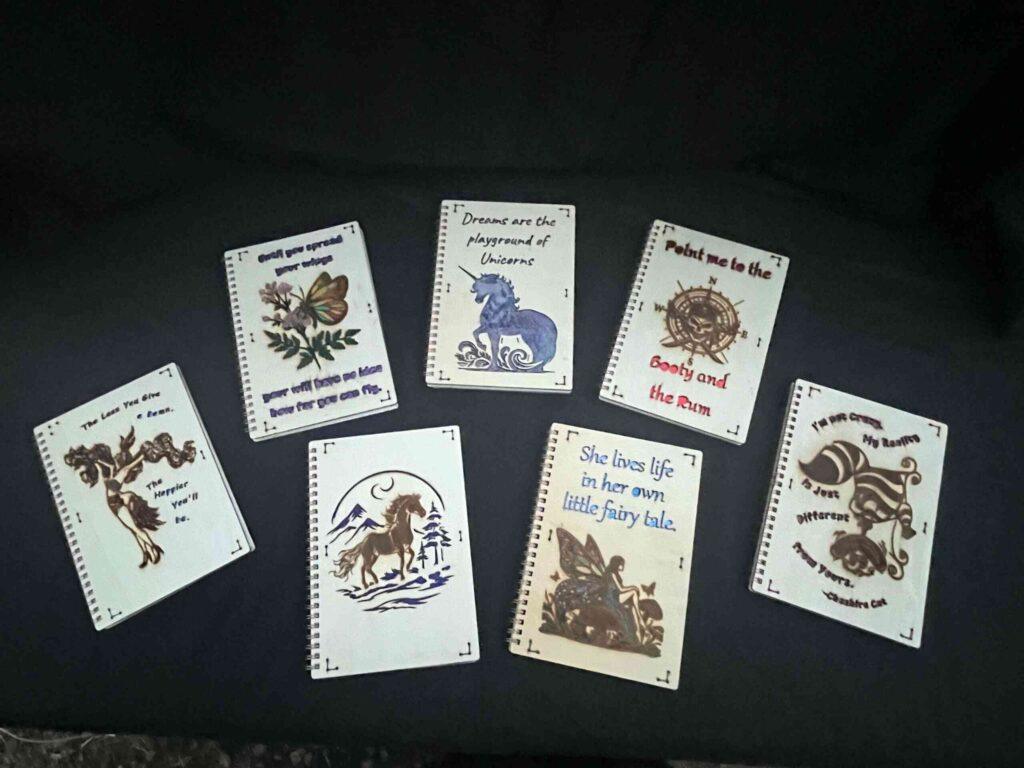 Wood Engraved Book