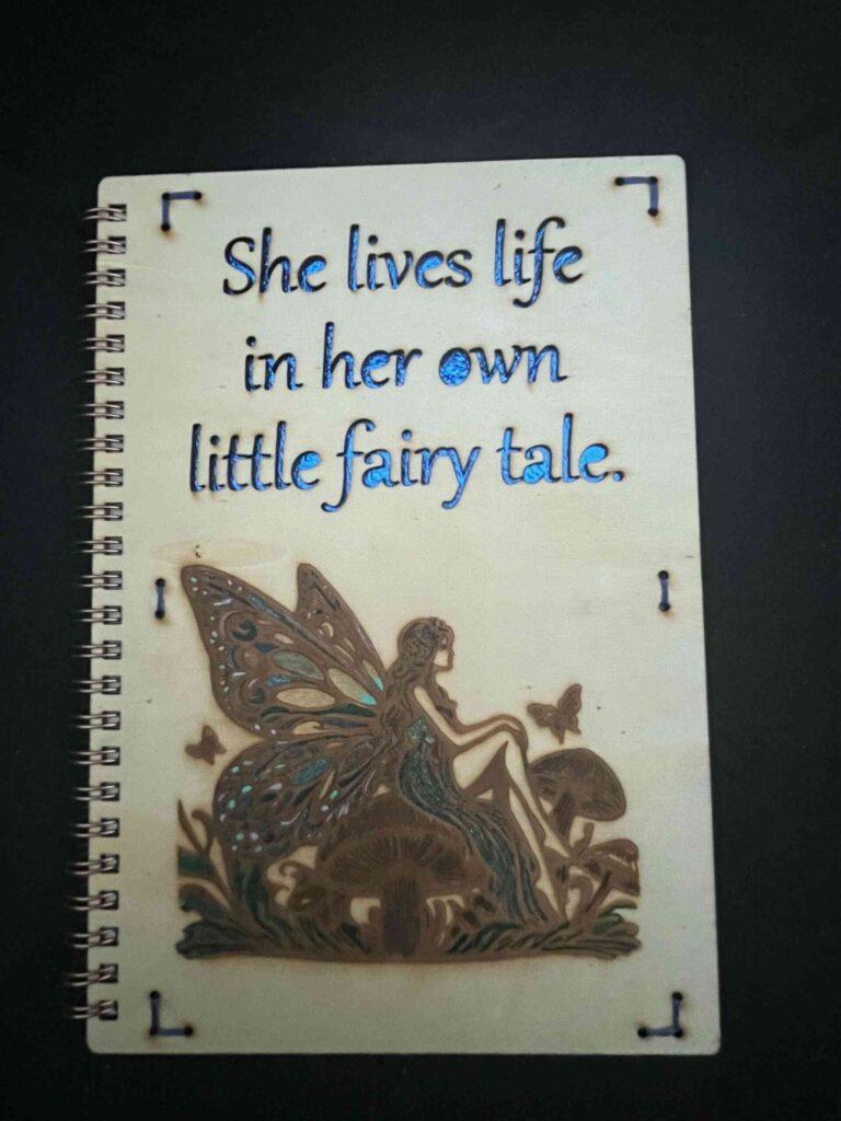 Wood Engraved Book