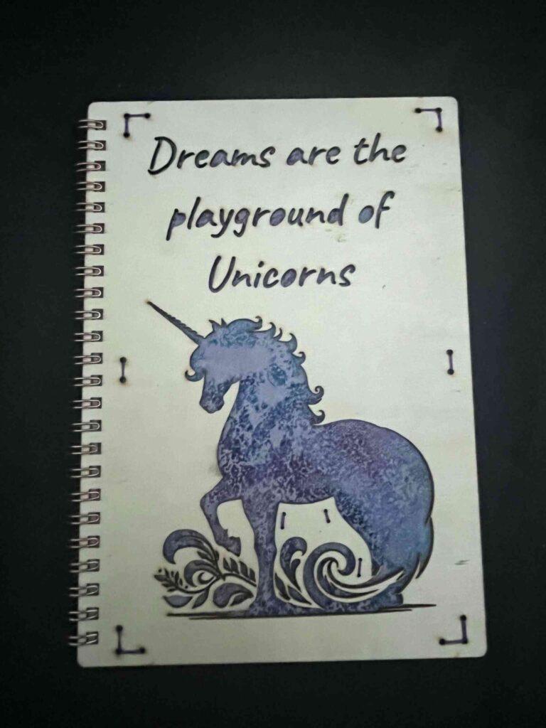 Wood Engraved Book