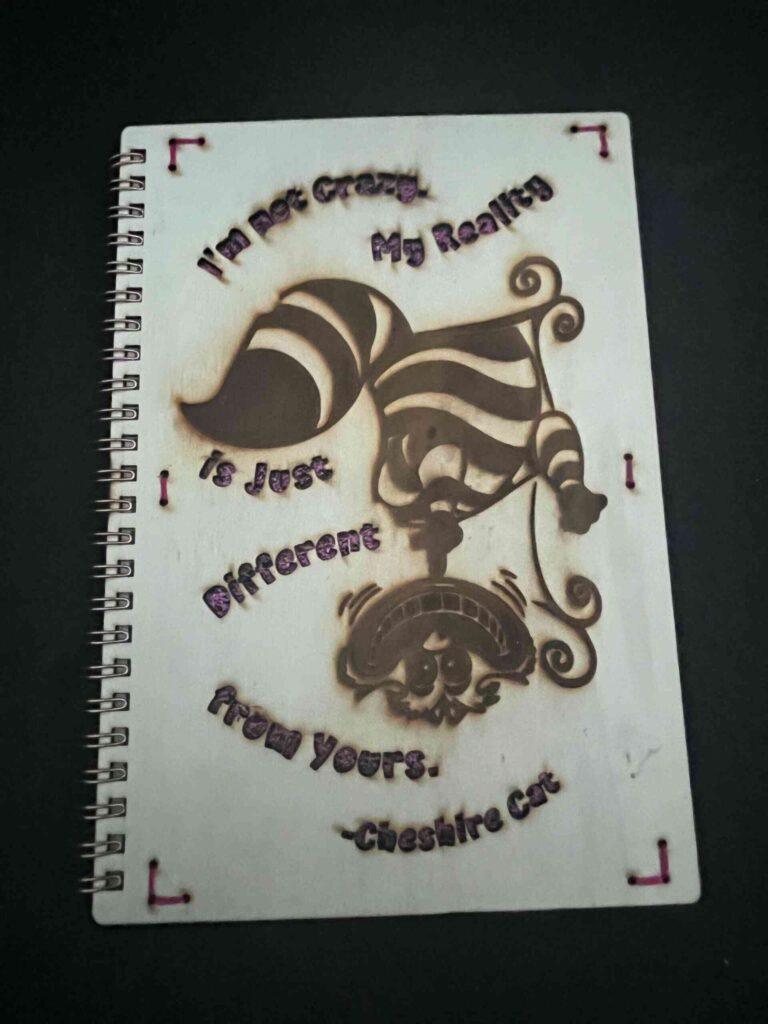 Wood Engraved Book