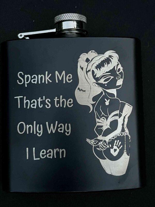 Engraved Flask