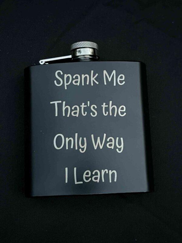 Engraved Flask