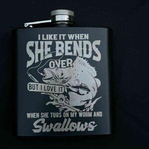 Engraved Flask - Image 1