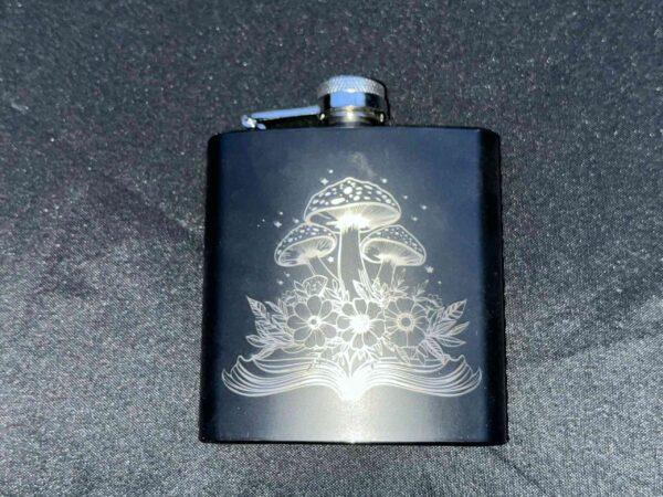 Engraved Flask