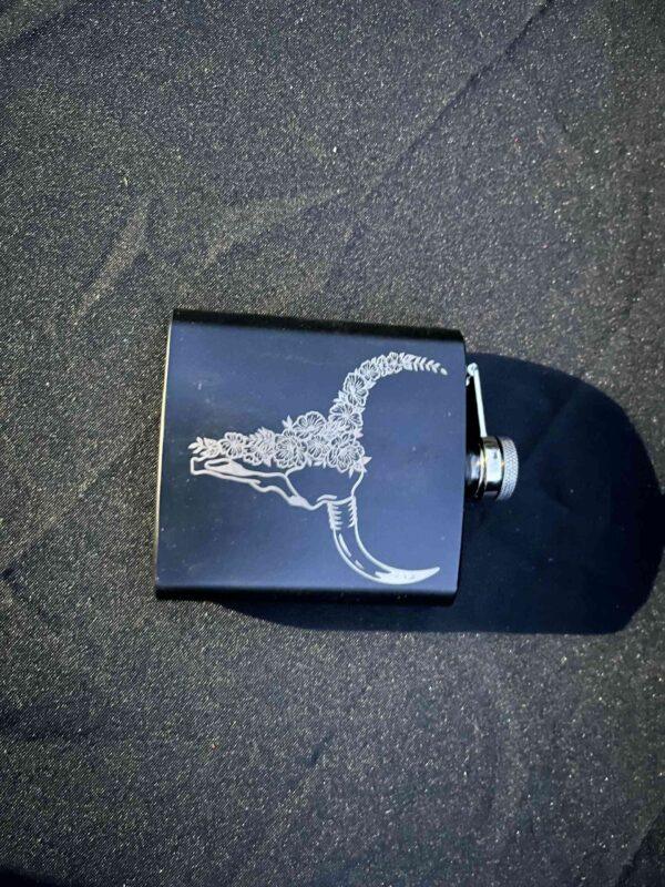 Engraved Flask