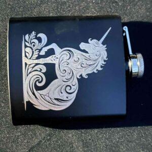 Engraved Flask - Image 17