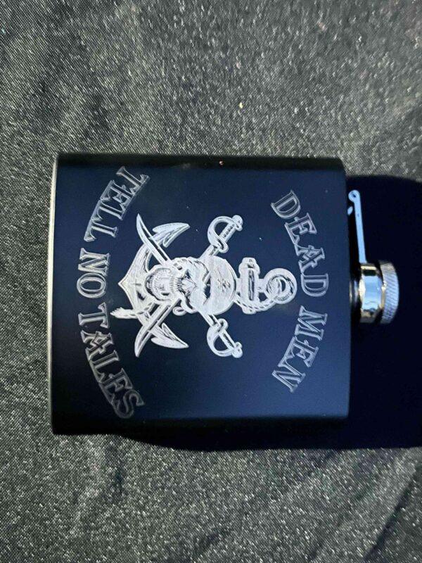 Engraved Flask