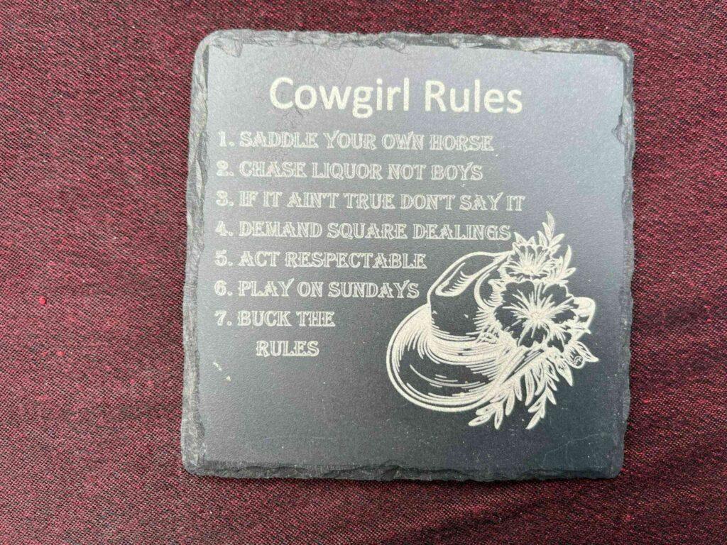 Engraved Slate