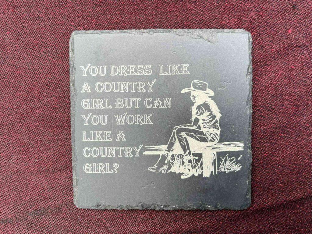 Engraved Slate