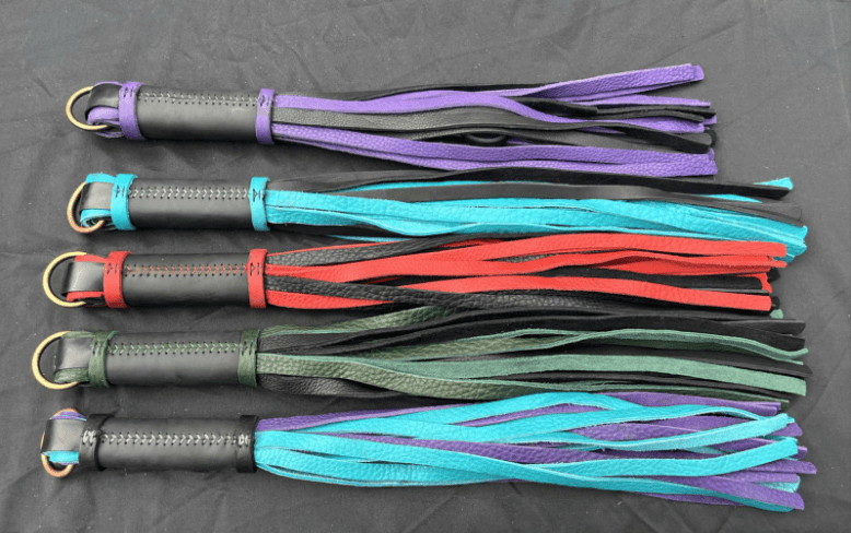 Bull Hide Flogger 1/2 - Image 1
